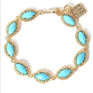 Kendra Scott Jana Link Bracelet - Turquoise